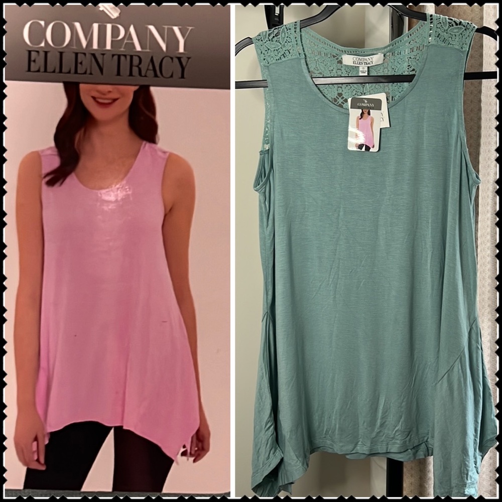 Top size S sleeveless tank top company ELLEN TRACY